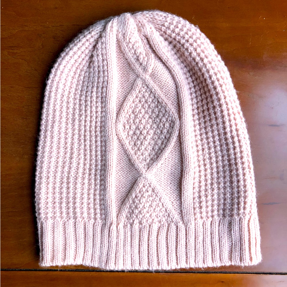 Cable Knit Slouchy Toque